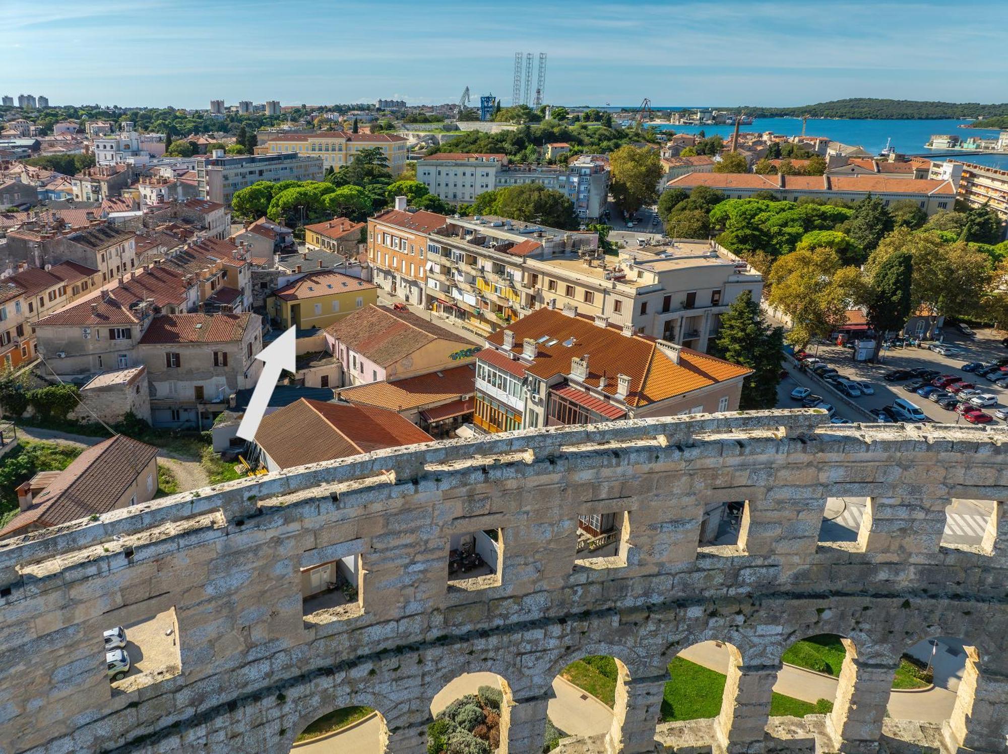 D&A Amphitheatre Premium Apartments With Free Parking Пула Екстериор снимка